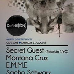 JOE LE GROOVE -RESOLUTE NYC- LIVE @ DEFINITION BRICK LANE  1st Sept 2013