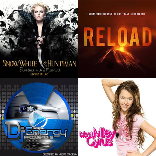 FlorenceThe Machine Vs. John Martin Vs. Miley Cyrus- Reload again your life  (Djenergy)