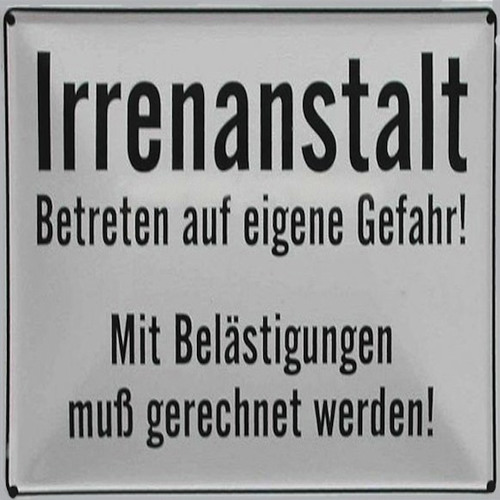 ...der Wahnsinn beutelt mich!