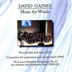 Duo for flute and tuba:  4 - Lively and dramatic