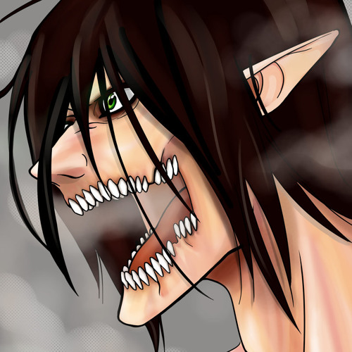 Eren Titan Roaring! - Attack on Titan - Shingeki No Kyojin