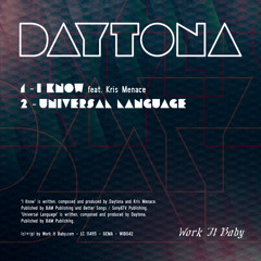 Daytona Feat. Kris Menace - I Know (WIB042 Extract)