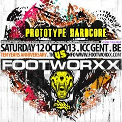 Dam vs Prototype Hardcore promo mix for Footworxx 10 years anniversary (FREE DL)