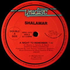 Shalamar - A Night To Remember (Ghosts Of Venice Extended Mix)