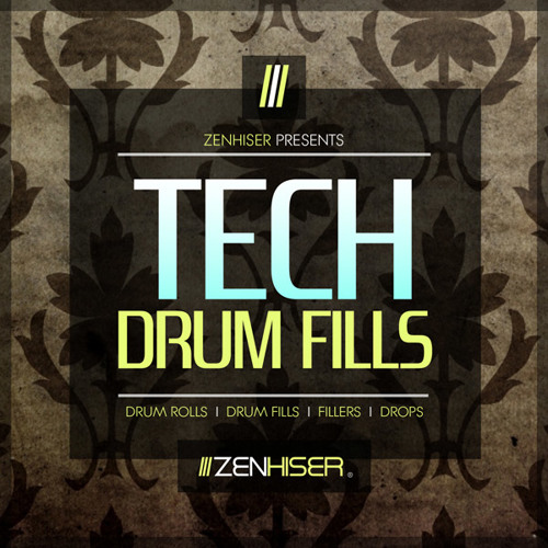Tech Drum Fills - 203 Tech House, House, Techno & Minimal Tech Drum Rolls