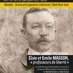 Elsie et Emile Masson, "professeurs de liberté"