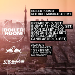 Busy P 50 Min Boiler Room x Red Bull Studios Paris mix