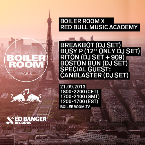 Riton 40 min Boiler Room x Red Bull Studios Paris mix