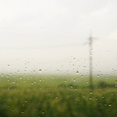 雨降る窓邊で - Masaaki Kishibe