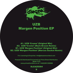 UZB - Margen Position EP (Mark Broom Remix & Markus Suckut Remix)