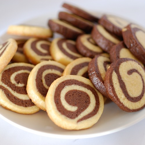 Chocolate Pinwheel cookies
