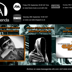 Bass Agenda 63: Interview with The Egyptian Lover, Critically Def 3 by DJ Mirage & mix by Bas Madrid