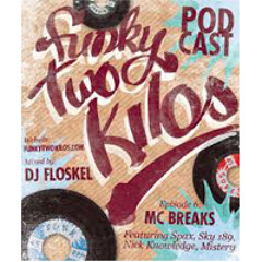DJ Floskel: "Funky Two Kilos - #06: MC Breaks" (feat. Spax, Nick Knowledge, Mistery & Sky 189)