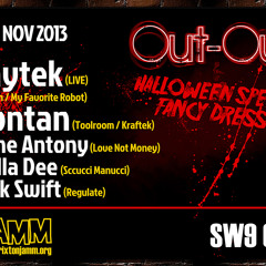 OutOut @ Brixton Jamm 2nd November Promo Mix - Dene Antony