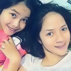 Lebih Indah Cover By Meida And Sherin *acak-acakan* -_- at Meida's home