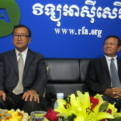 29-09-2013-Sam Rainsy and Kem Sokha on RFA