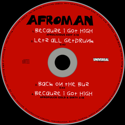 Afroman - Because I Got High (Blackley Bootleg)