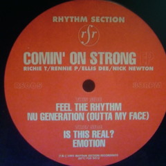 Rhythm Section.Comin on Strong. Breakbeat Remix.Chris Scaramanga.