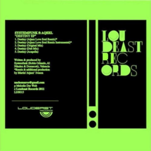 SystemFunk Ft Aqeel Destiny AtjazzLoveSoulRemixInstrumental LoudEastRecords