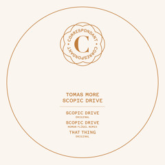 Tomas More - Scopic Drive - Roman Fluegel Remix