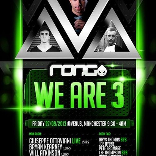 Bryan Kearney LIVE @ Rong Manchester September 2013