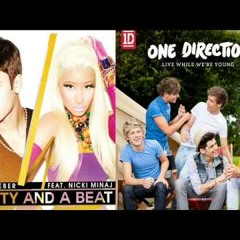 Mashup Beauty And A Beat & Live While We're Young