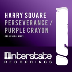 Harry Square - Purple Crayon