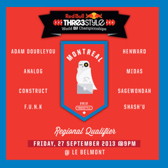 Sagewondah's Redbull Threestyles Regional Qualifier's Set 2013