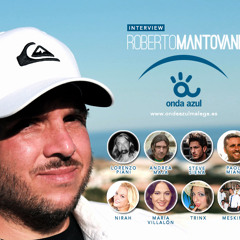 Celia Bermejo y Antonio Ismael entrevistan a Roberto Mantovani en Onda Azúl Málaga