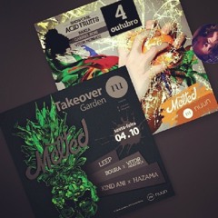 Live - Kind Ani/Lucas Arr "B2B"  Hazama  - MELTED / Garden Nuun *  Cuiabá-MT 04.10.13