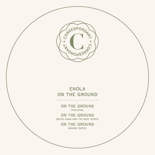 Enola - On The Ground - David Shaw Rmx