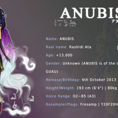 ANUBIS | The Seventh Me (7番目の僕) [UTAU RELEASE] Song 1