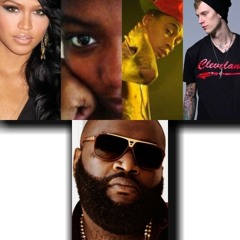Numb Ultimate Remix at Cassie Ft. VickyD, Rick Ross, Wiz Khalifa, MGK