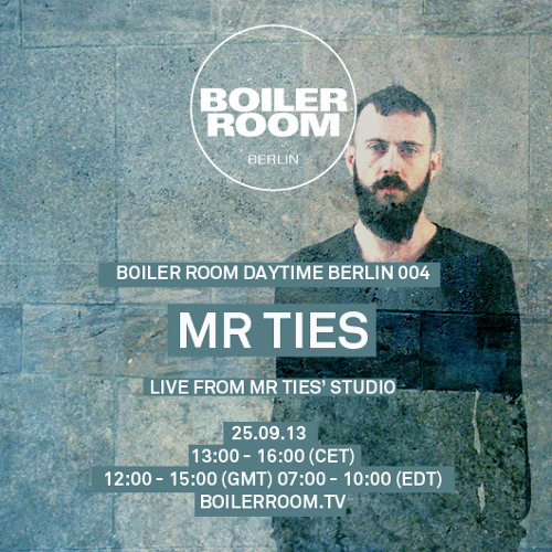 Mr Ties 3h Boiler Room Berlin Daytime DJ Set