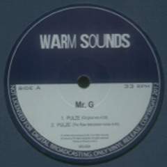 Warm Sounds 004 - Mr G - Pulze/Jamming + remixes