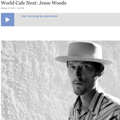 Jesse Woods on NPR's World Cafe Next