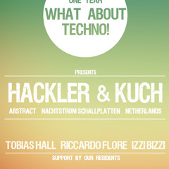 What About Techno! pres. IZZI BIZZI @ Grinsekatze Munich 04.10.13