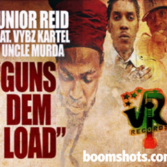 Junior Reid Featuring Vybz Kartel, Uncle Murda - Guns Dem Load (Raw)