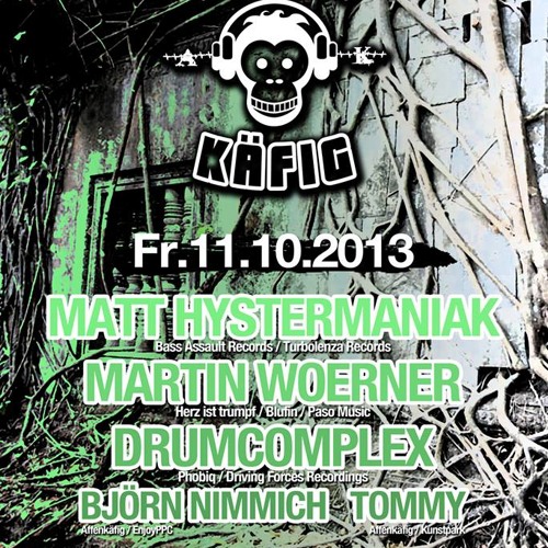 Drumcomplex @ Kunstpark Cologne / germany - 11.10.13