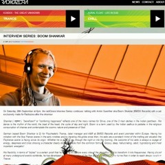 RadiOzora: Interview with Boom Shankar (BMSS Records)