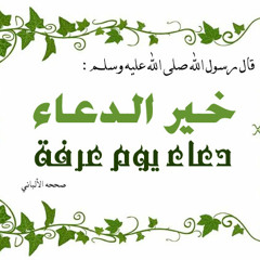 دعاء عرفات  للشيخ محمد حسان يوم عرفة