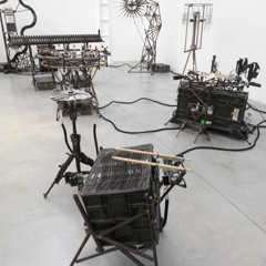 AAO performing on Pedro Reyes' 'Disarm' instruments at NGV Melbourne