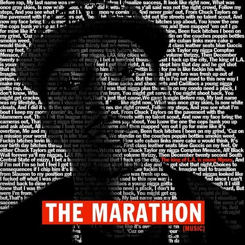 Nipsey Hussle Blue Laces