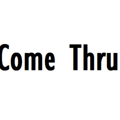 come thru - PM (cover)