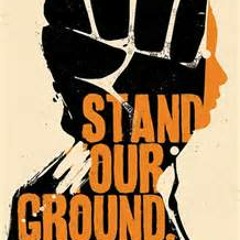I STAND MY GROUND PROUDLY