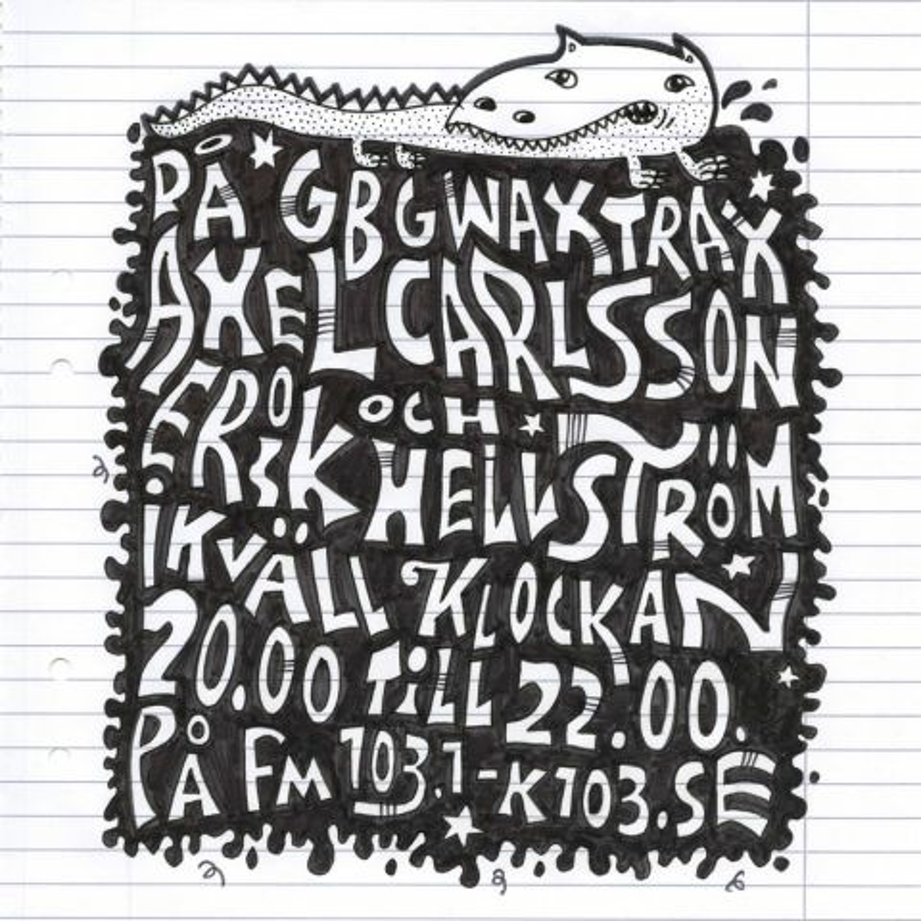 GBG Wax Trax #29 131016 med Axel Carlsson och Erik Hellström episode artwork