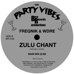 Party Vibes Zulu Chant Out Now On 45 @ Kay-Dee, Juno, UGHH, HHV.DE, Dusty Groove, Amoeba