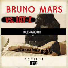 Cookbeat- Gorilla F$&k Remix Mash - Up (Bruno Mars Vs. Jay - Z, Rick Ross)