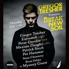 Gregor Tresher - Break New Soil ADE 2013 Promo Set, recorded at Airport Wuerzburg, Oct 12 2013