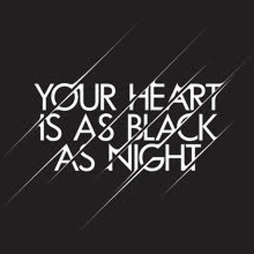 Your heart is as Black As Night (acoustic cover) unplugged recording
